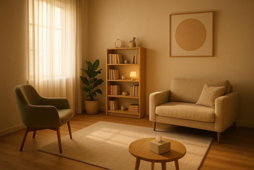 Comfortable therapy setting for supportive Borderline Personality Disorder care.
